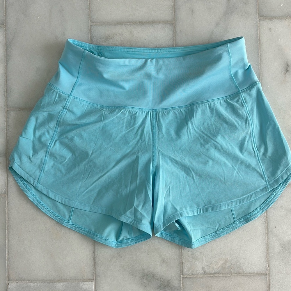 Speed up high-rise lined shorts 4”